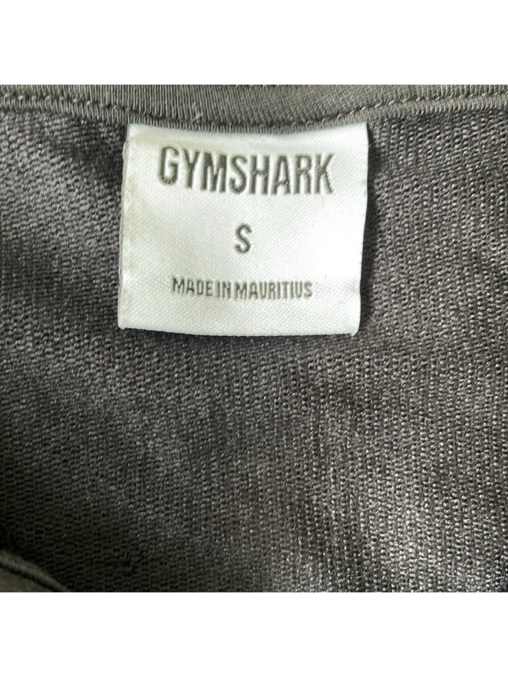 VGC Gymshark 1/4 Zip Cropped Top with Front Pocket - Size Small - Picture 4 of 5